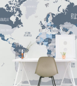 World Map Mural 11/0021
