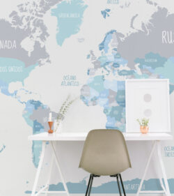World Map Mural 11/0022