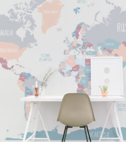 World Map Mural 11/0023