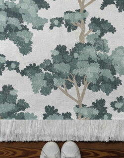 Woven Rug MulBerry 18/0007