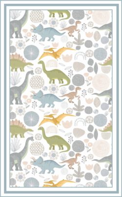 Vinyl Rug SnowBerry 09/0019